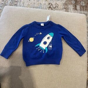 GAP Royal Blue Rocket Knit Sweater
